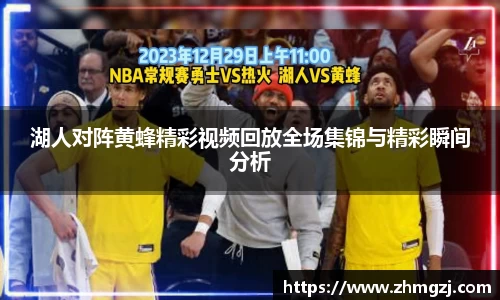 湖人对阵黄蜂精彩视频回放全场集锦与精彩瞬间分析
